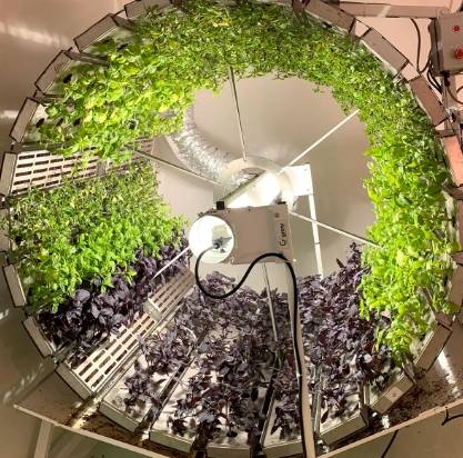 French company Futura Gaïa is developing a vertical agriculture solution on living soil 